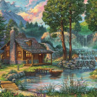 Puzzle - Art puzzle - Csendes völgy